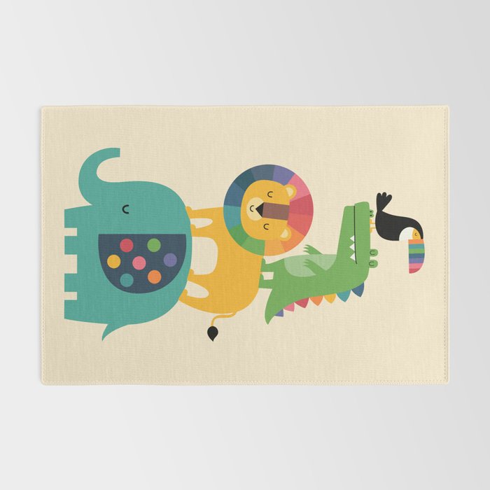 Rainbow Safari Rug Gallery Image 2