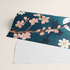 Midnight Blossom Wrapping Paper Gallery Image 2