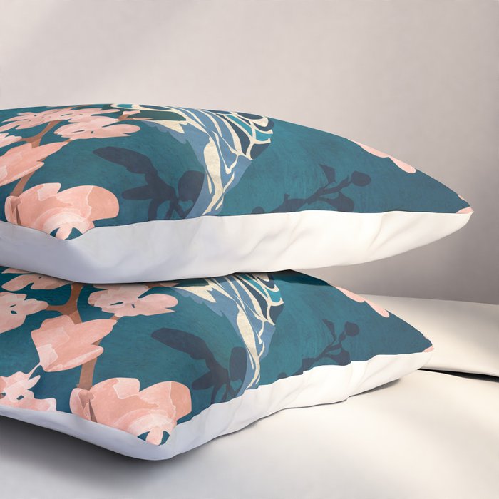 Midnight Blossom Pillow Sham Gallery Image 3