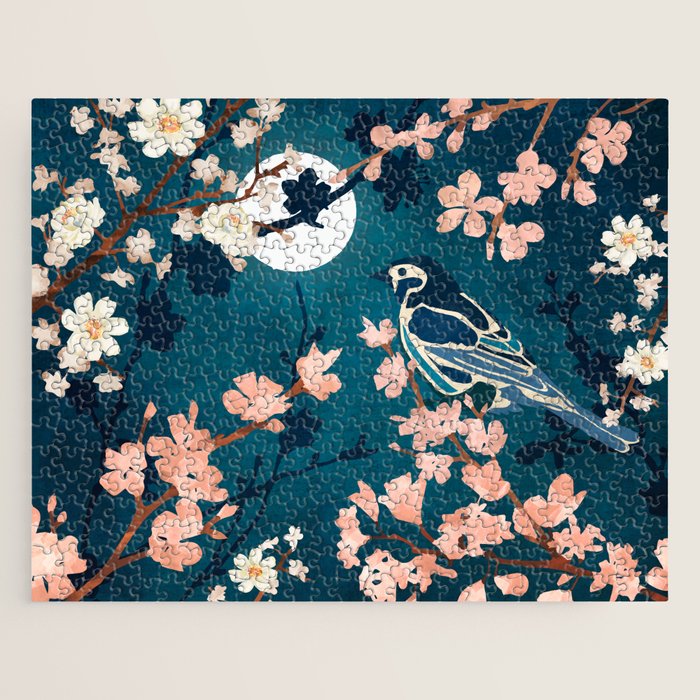 Midnight Blossom Jigsaw Puzzle Gallery Image 1