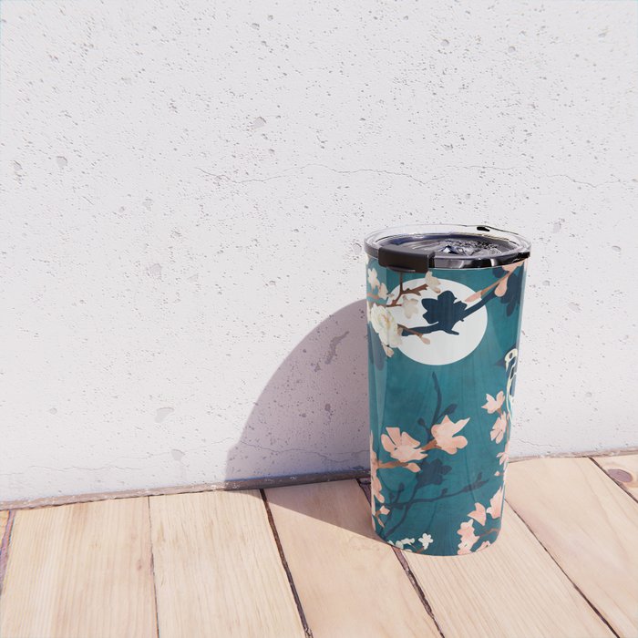 Midnight Blossom Travel Mug Gallery Image 4