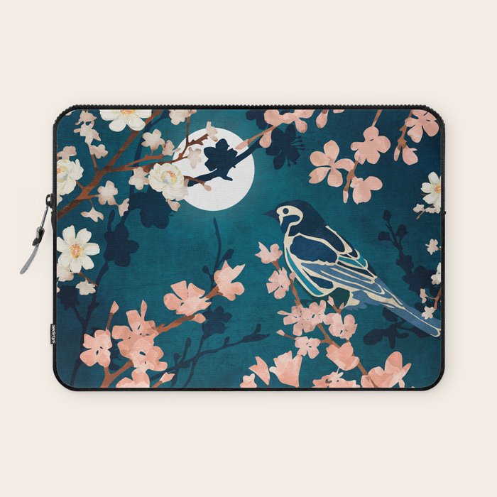 Midnight Blossom Laptop Sleeve Gallery Image 1