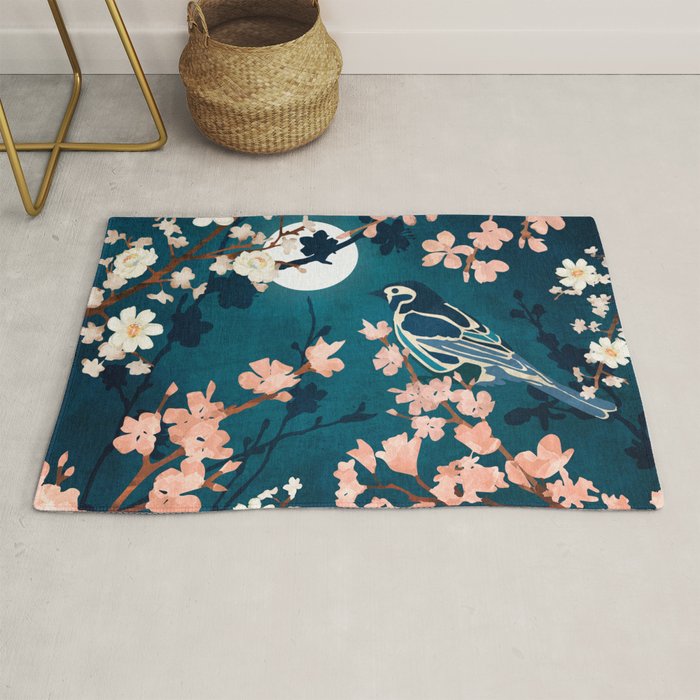Midnight Blossom Rug Gallery Image 1