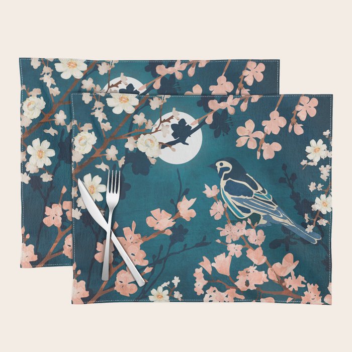 Midnight Blossom Placemat Gallery Image 1