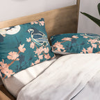 Midnight Blossom Pillow Sham Gallery Image 2