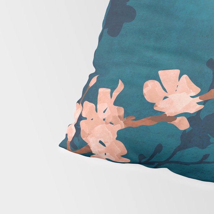 Midnight Blossom Pillow Sham Gallery Image 4