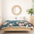 Midnight Blossom Duvet Cover Gallery Image 3