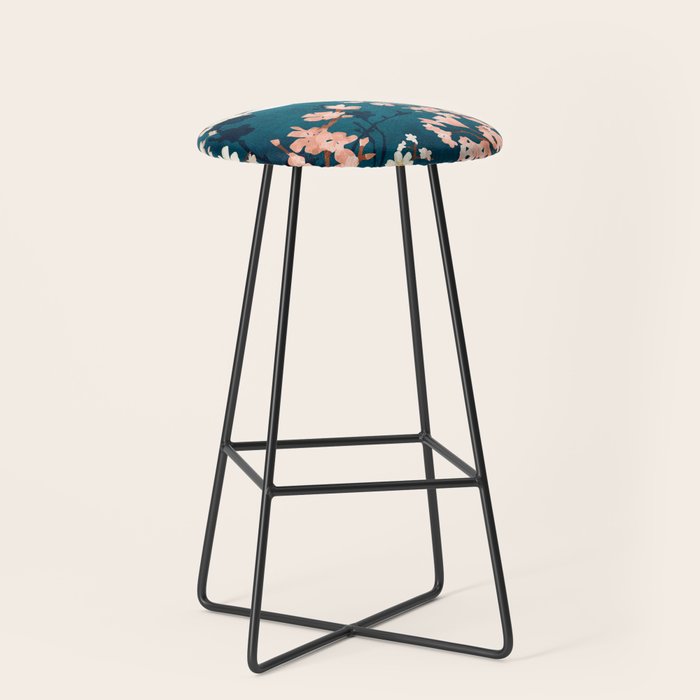 Midnight Blossom Stool Gallery Image 1