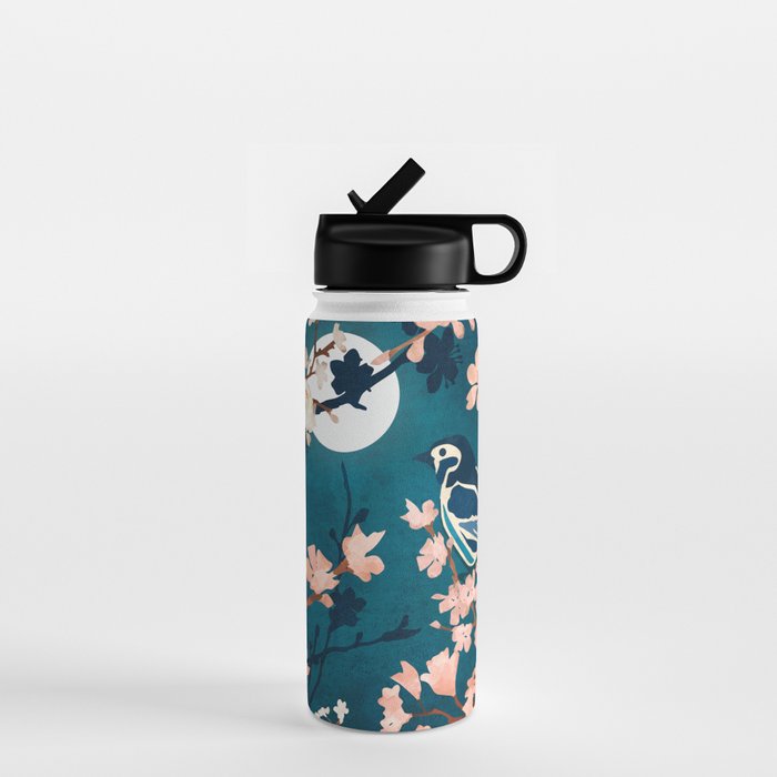 Midnight Blossom Water Bottle Gallery Image 1