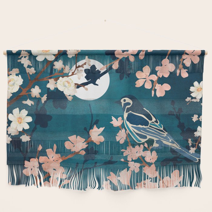 Midnight Blossom Wall Hanging Gallery Image 1