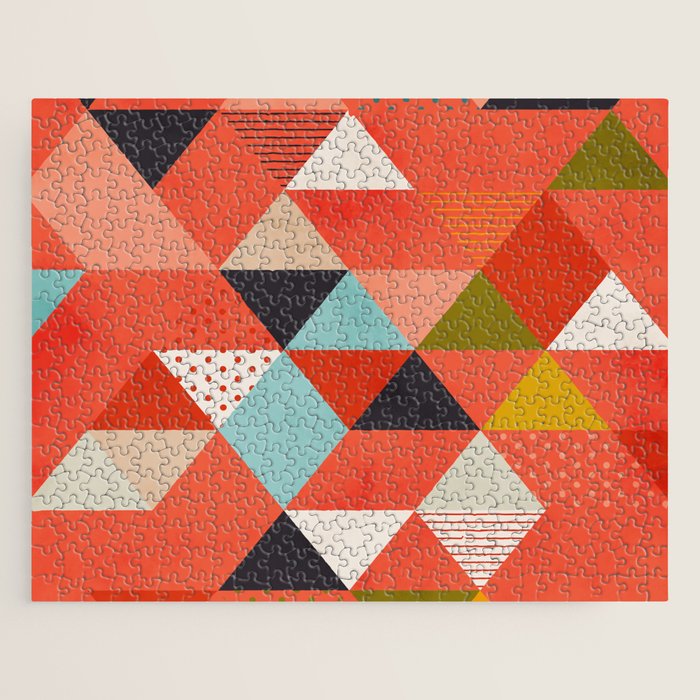 coral geometry Jigsaw Puzzle Gallery Image 1