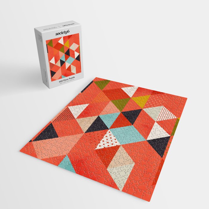 coral geometry Jigsaw Puzzle Gallery Image 2