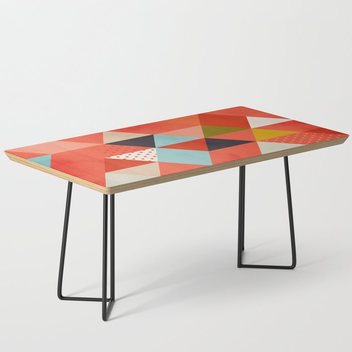 coral geometry Coffee Table Gallery Image 1