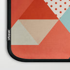 coral geometry Laptop Sleeve Gallery Image 3