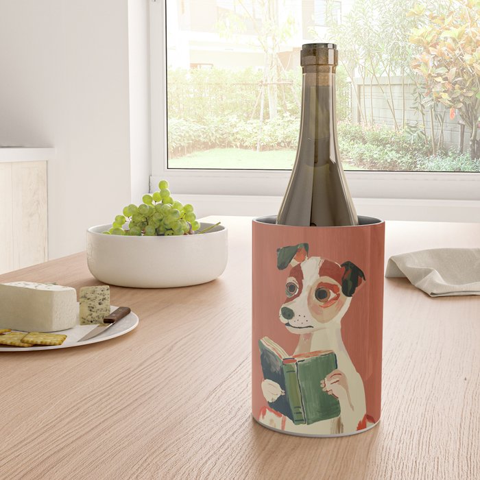 The Bookish Dog Wine Chiller Gallery Image 4