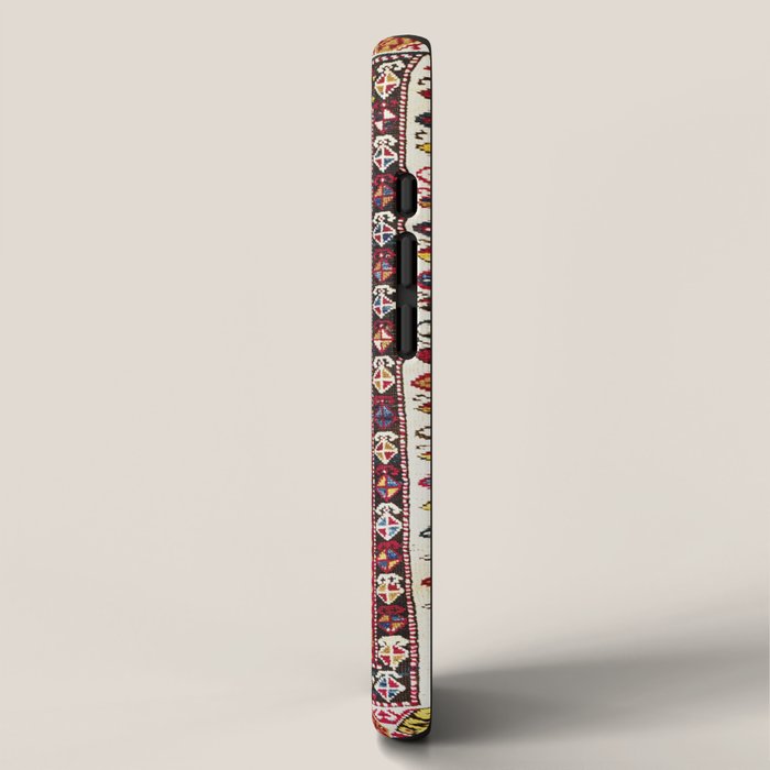 Kurdish East Anatolian Prayer Rug Print iPhone Case Gallery Image 2