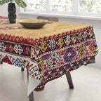 Kurdish East Anatolian Prayer Rug Print Tablecloth Gallery Image 3