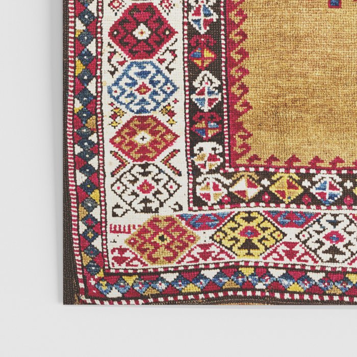 Kurdish East Anatolian Prayer Rug Print Poster Gallery Image 3