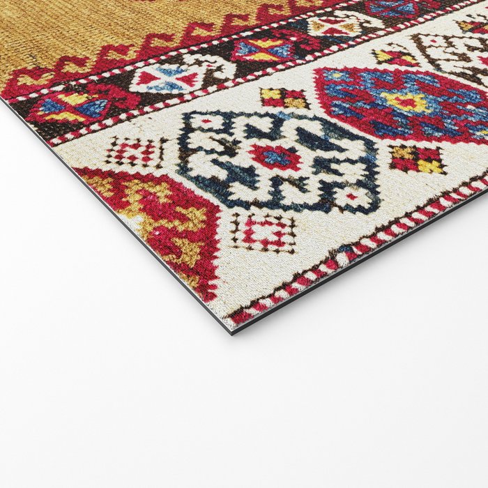 Kurdish East Anatolian Prayer Rug Print Welcome Mat Gallery Image 2
