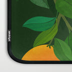 Oranges and Blossoms Botanical Illustration Laptop Sleeve Gallery Image 3