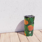 Oranges and Blossoms Botanical Illustration Travel Mug Gallery Image 4