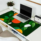 Oranges and Blossoms Botanical Illustration Desk Mat Gallery Image 2