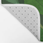 Oranges and Blossoms Botanical Illustration Bath Mat Gallery Image 2