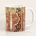 Burnt Orange Medallion Tabriz Rug Print Coffee Mug Gallery Image 1