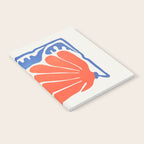 Coral Flowers & Ferns Notebook Gallery Image 2