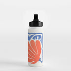 Coral Flowers & Ferns Water Bottle Gallery Image 2