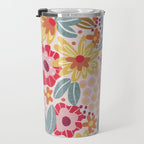 Alicia Pink Pattern Travel Mug Gallery Image 3