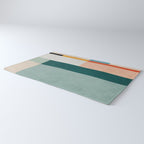 Modern Abstract Geometric Minimalist Artwork Rug Gallery Image 3