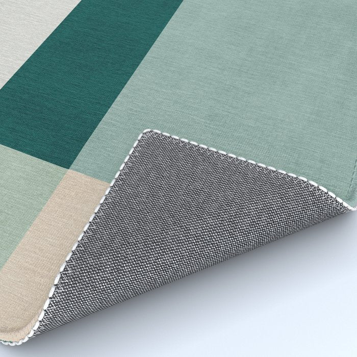Modern Abstract Geometric Minimalist Artwork Rug Gallery Image 4