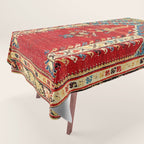 Kula West Anatolian Niche Rug Print Tablecloth Gallery Image 1