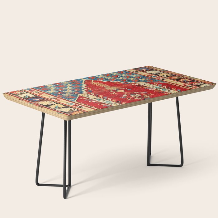 Kula West Anatolian Niche Rug Print Coffee Table Gallery Image 1