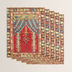 Kula West Anatolian Niche Rug Print Wrapping Paper Gallery Image 3