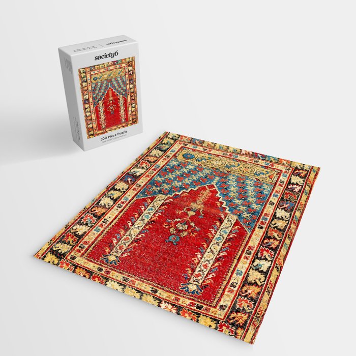 Kula West Anatolian Niche Rug Print Jigsaw Puzzle Gallery Image 2