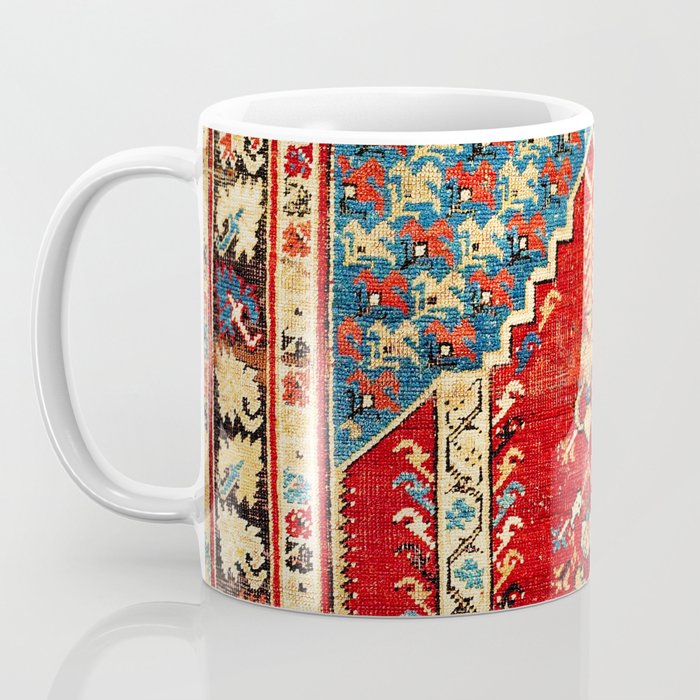 Kula West Anatolian Niche Rug Print Coffee Mug Gallery Image 3