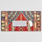 Kula West Anatolian Niche Rug Print Desk Mat Gallery Image 1