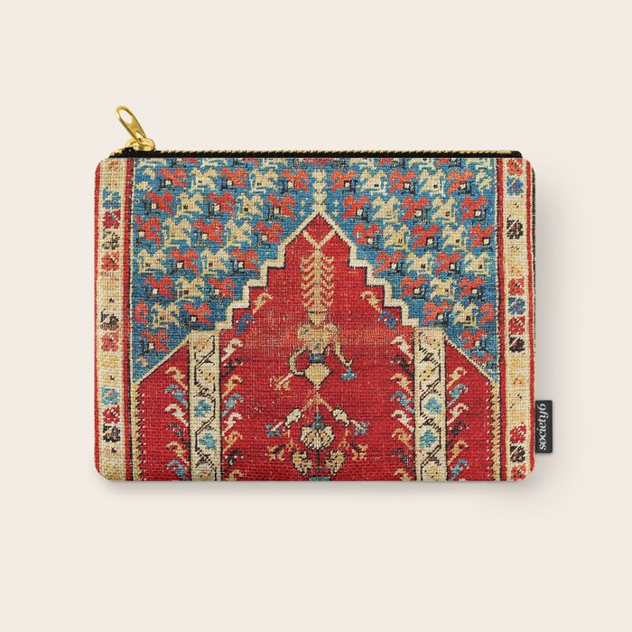 Kula West Anatolian Niche Rug Print Carry All Pouch Gallery Image 1