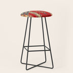 Kula West Anatolian Niche Rug Print Stool Gallery Image 1