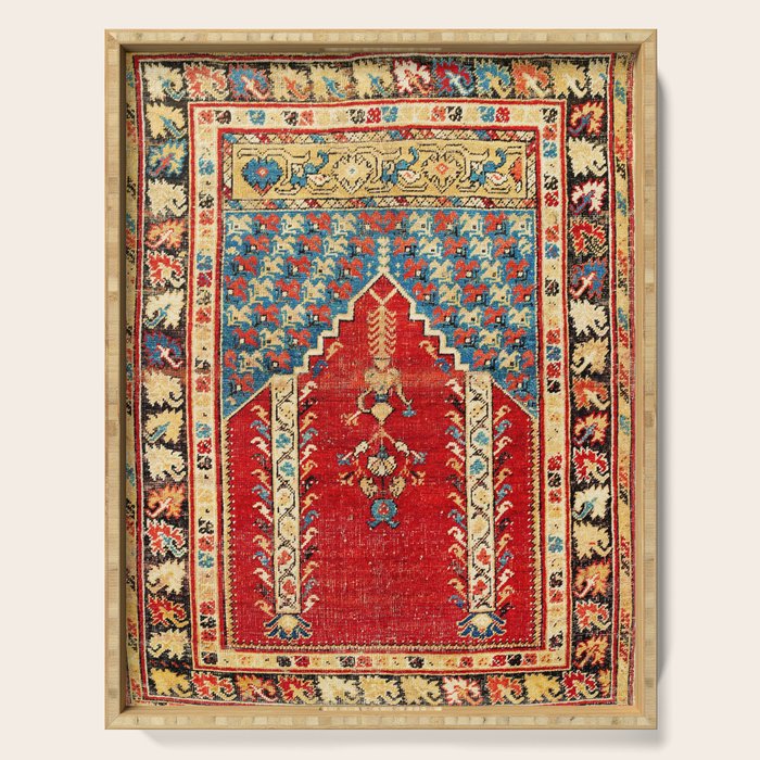 Kula West Anatolian Niche Rug Print Serving Tray Gallery Image 1
