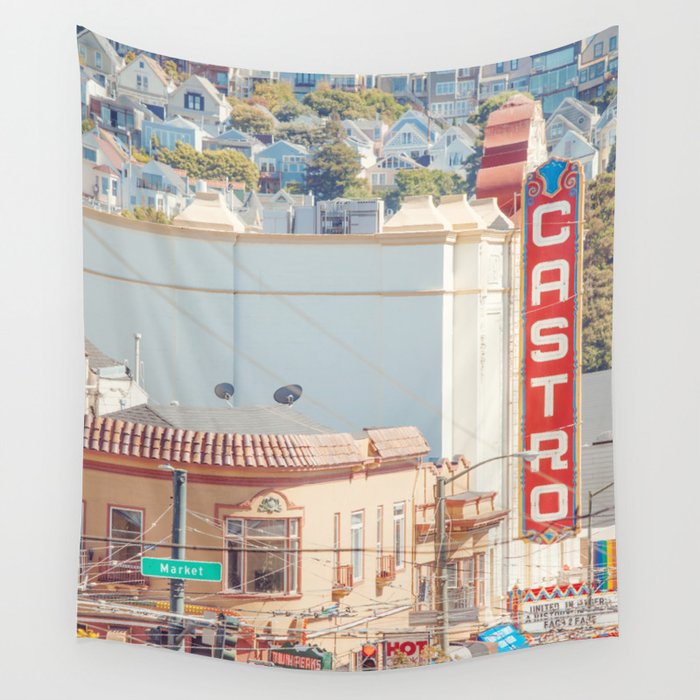 The Castro - San Francisco Photography Wall Tapestry Gallery Image 4
