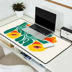 Orioles & Golden Poppy: Les Fleurs | Flower Market 04 | Spring Summer 23 Desk Mat Gallery Image 2