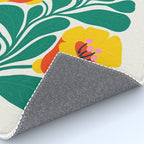 Orioles & Golden Poppy: Les Fleurs | Flower Market 04 | Spring Summer 23 Rug Gallery Image 4