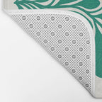 Orioles & Golden Poppy: Les Fleurs | Flower Market 04 | Spring Summer 23 Bath Mat Gallery Image 2
