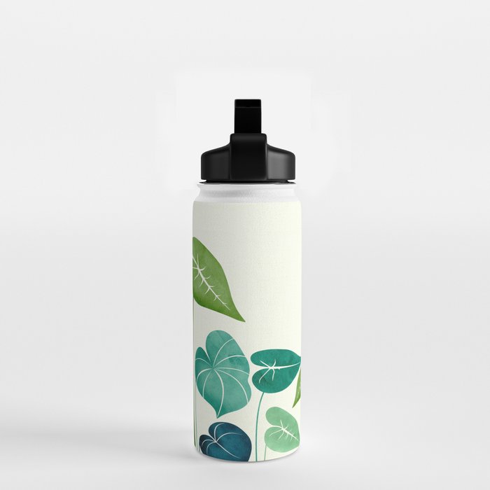 Tropical Plant Study Water Bottle Gallery Image 2