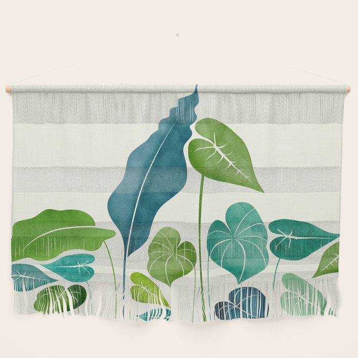 Tropical Plant Study Wall Hanging Gallery Image 1