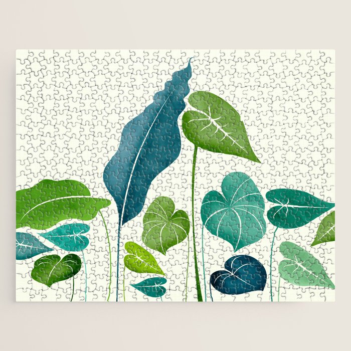 Tropical Plant Study Jigsaw Puzzle Gallery Image 1