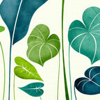 Tropical Plant Study Coffee Mug Gallery Image 2
